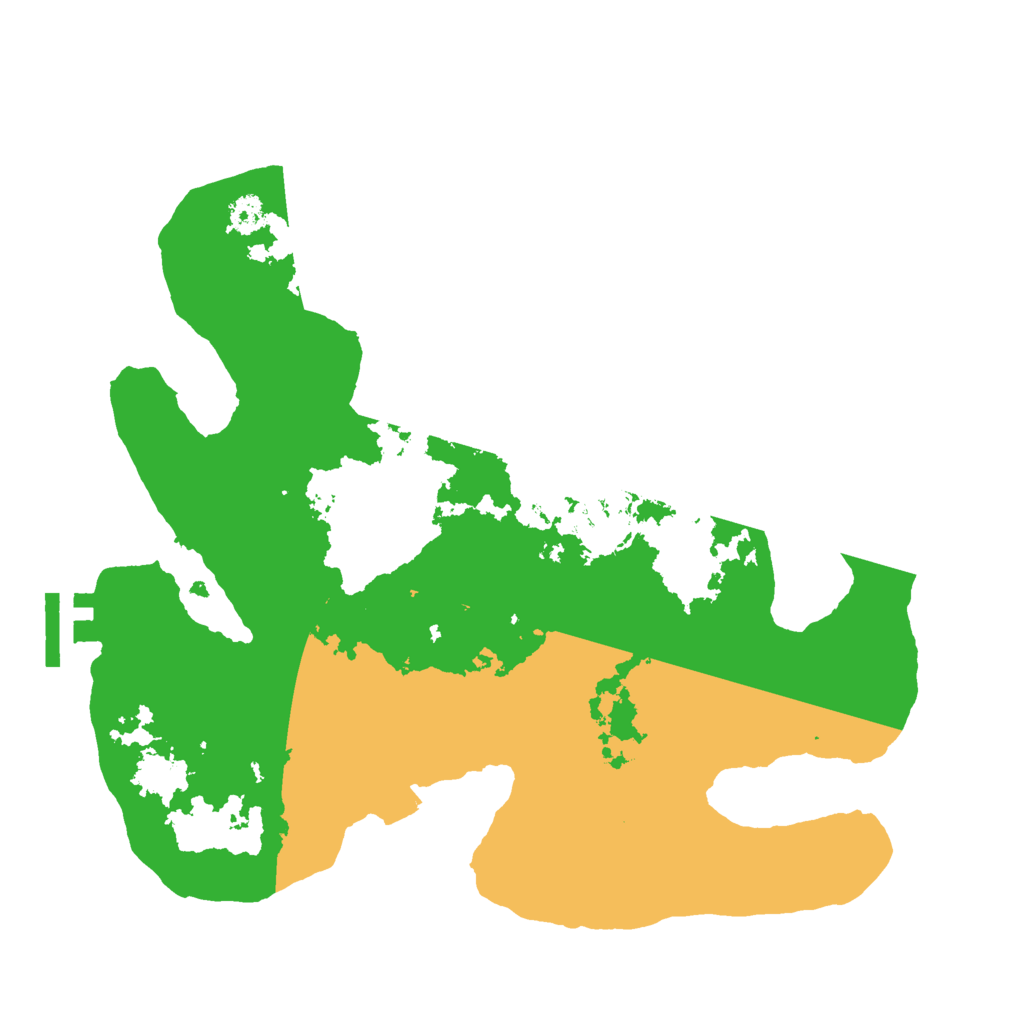 Biome Rust Map: Procedural Map, Size: 2800, Seed: 3820471