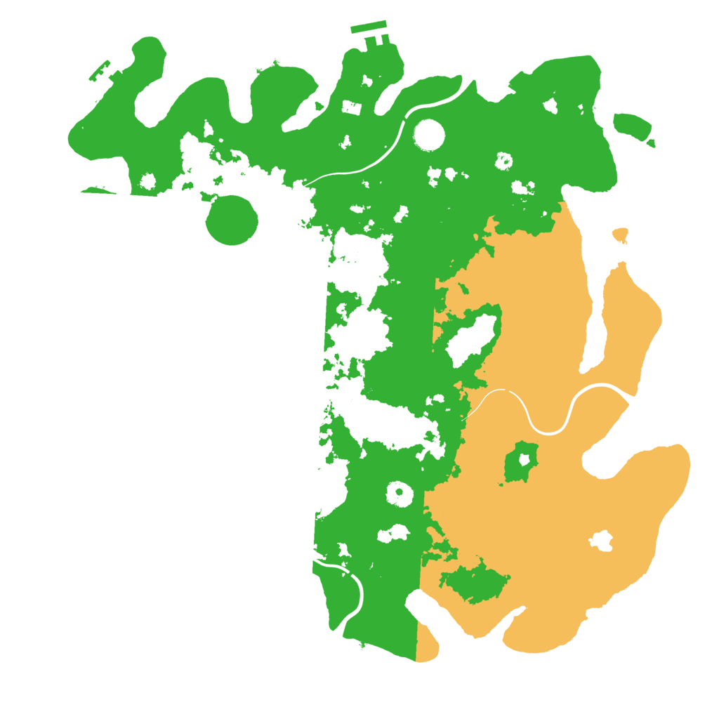 Biome Rust Map: Procedural Map, Size: 4050, Seed: 1713470692
