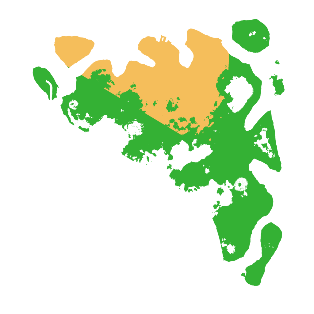 Biome Rust Map: Procedural Map, Size: 3500, Seed: 589024441