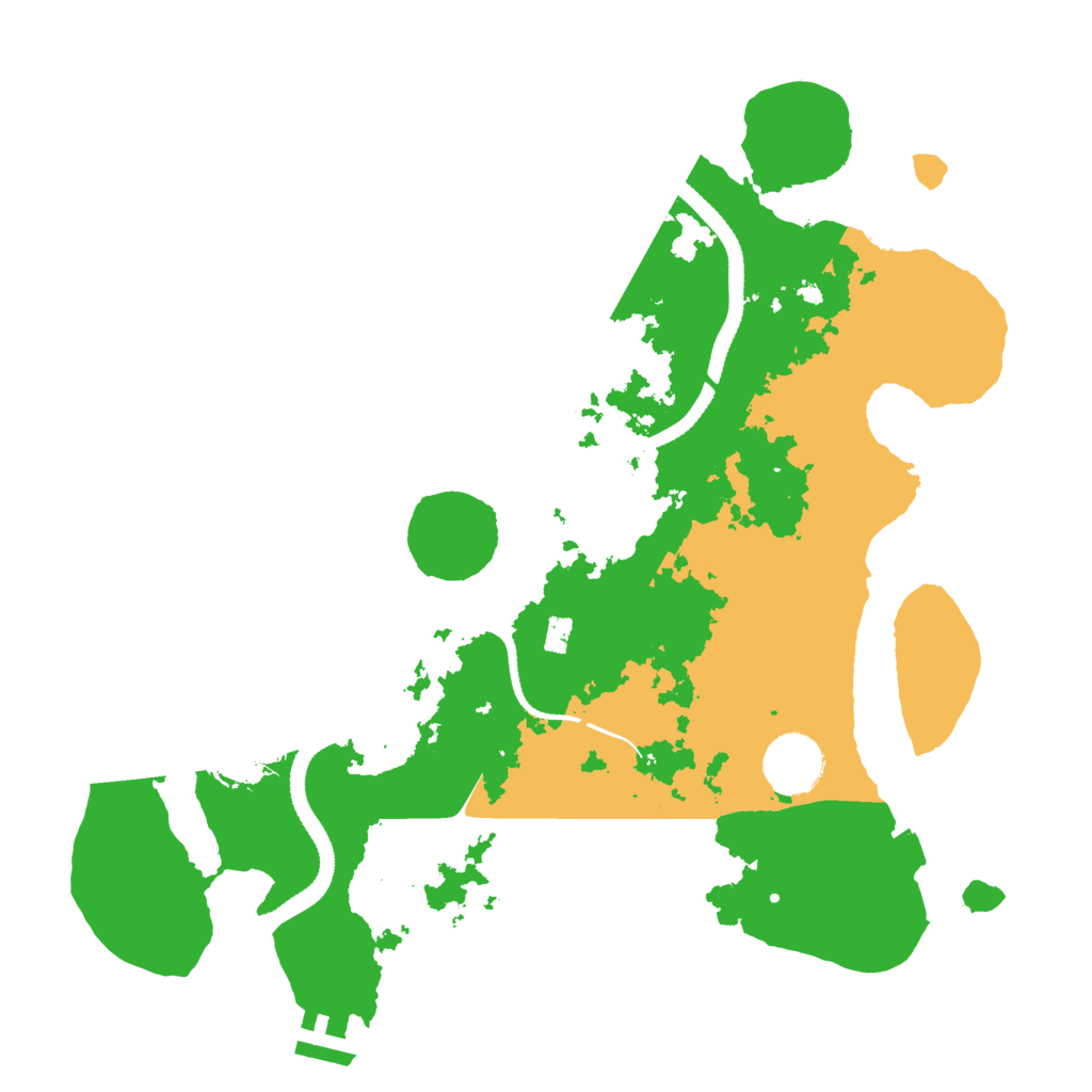 Biome Rust Map: Procedural Map, Size: 3250, Seed: 1831272929