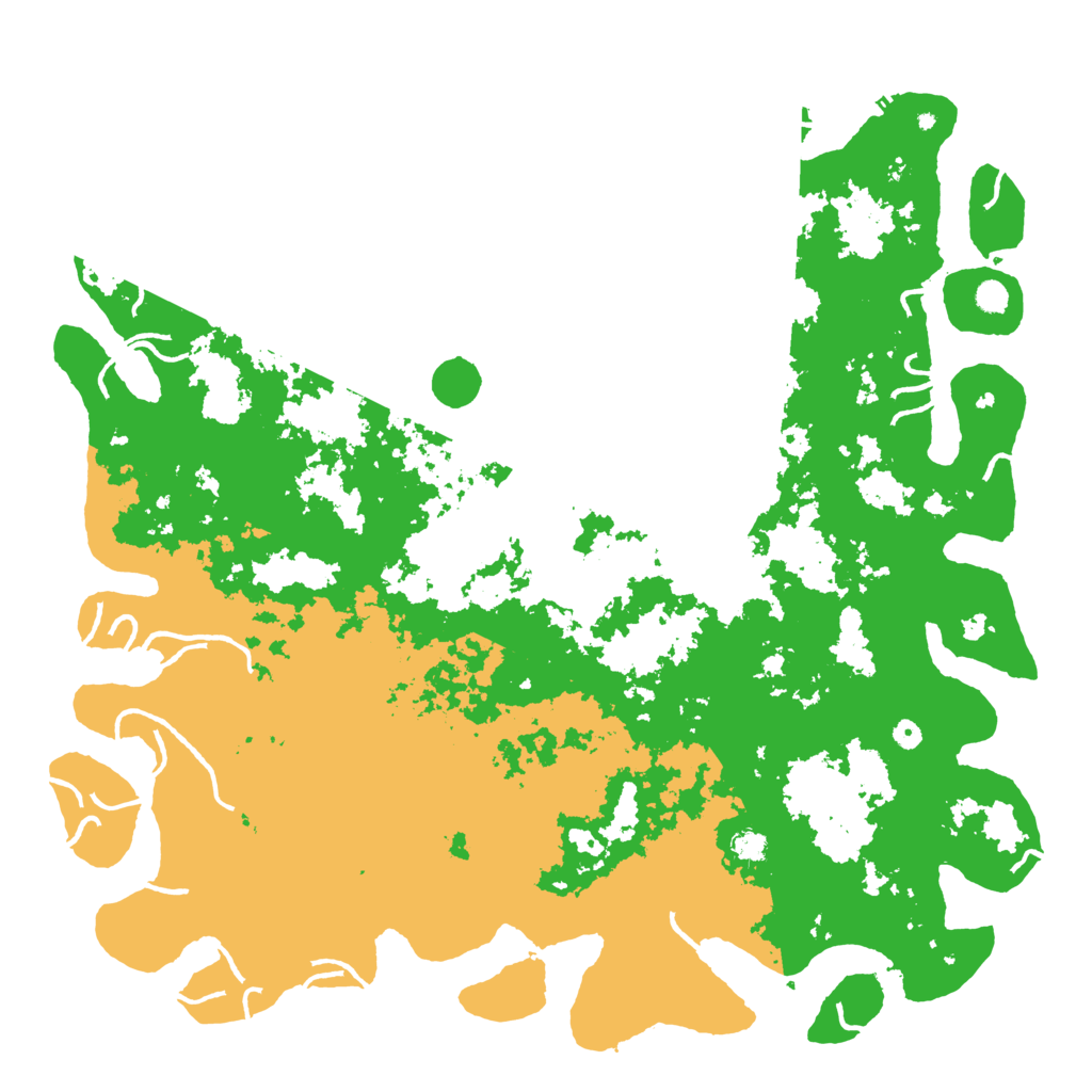 Biome Rust Map: Procedural Map, Size: 6000, Seed: 1589404594