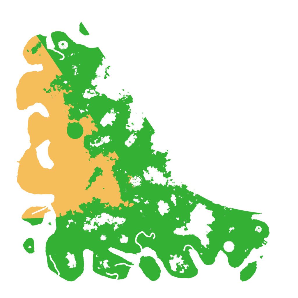 Biome Rust Map: Procedural Map, Size: 4800, Seed: 384418026