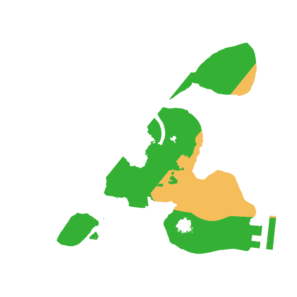 Biome Rust Map: Procedural Map, Size: 1776, Seed: 84230321