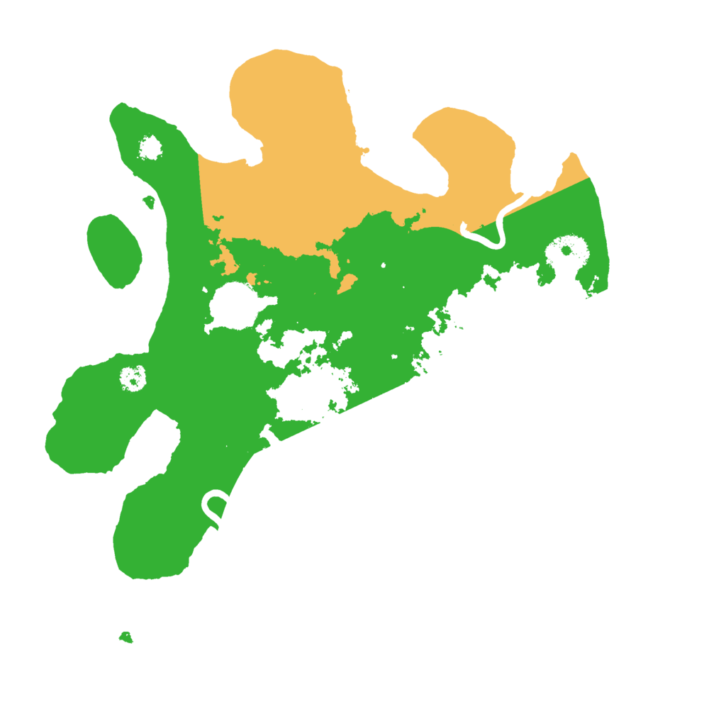 Biome Rust Map: Procedural Map, Size: 2800, Seed: 1180363848