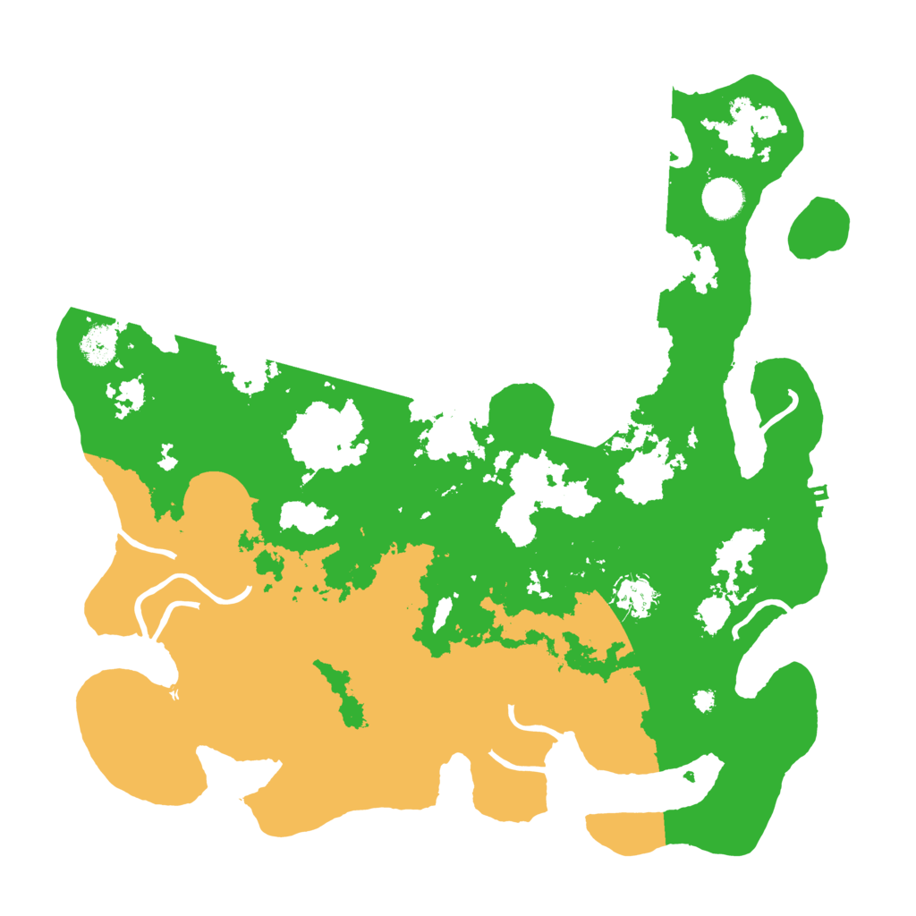 Biome Rust Map: Procedural Map, Size: 3850, Seed: 85069036