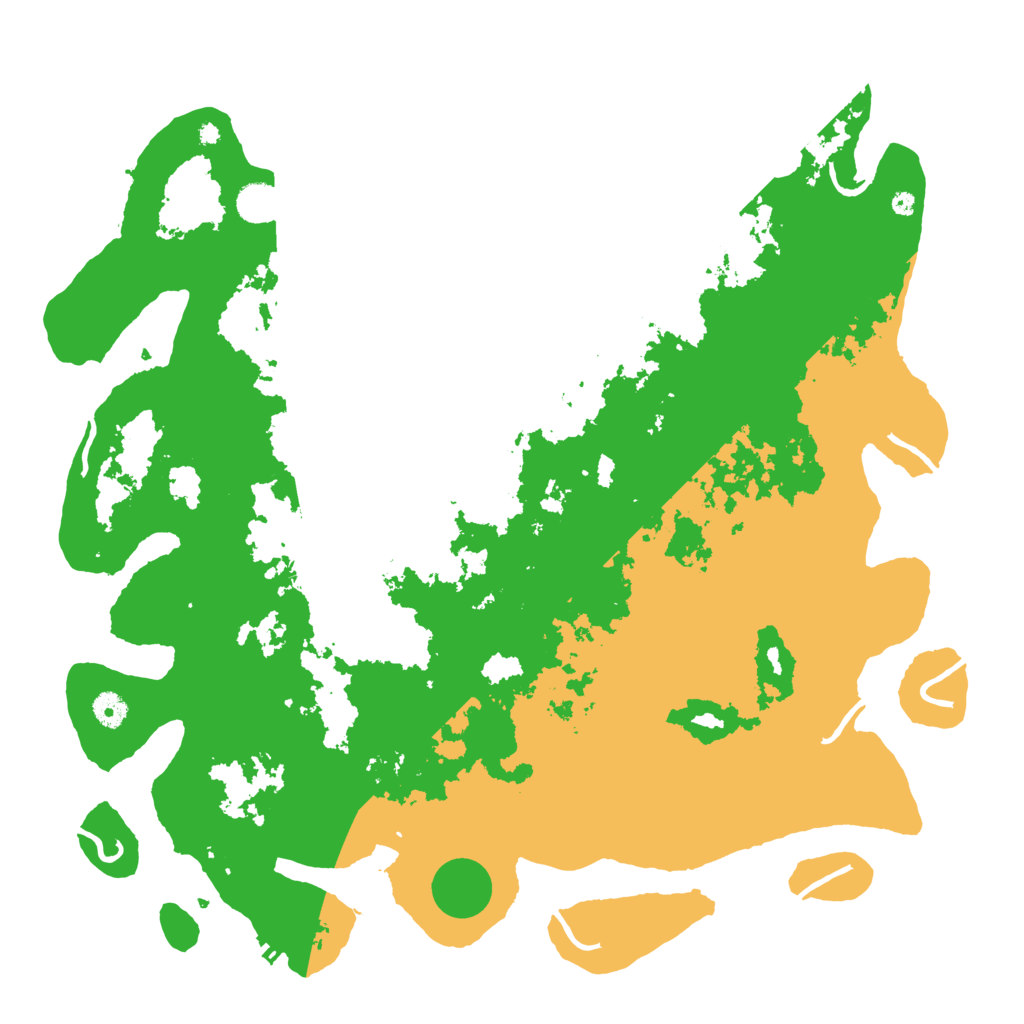 Biome Rust Map: Procedural Map, Size: 4500, Seed: 1141026124