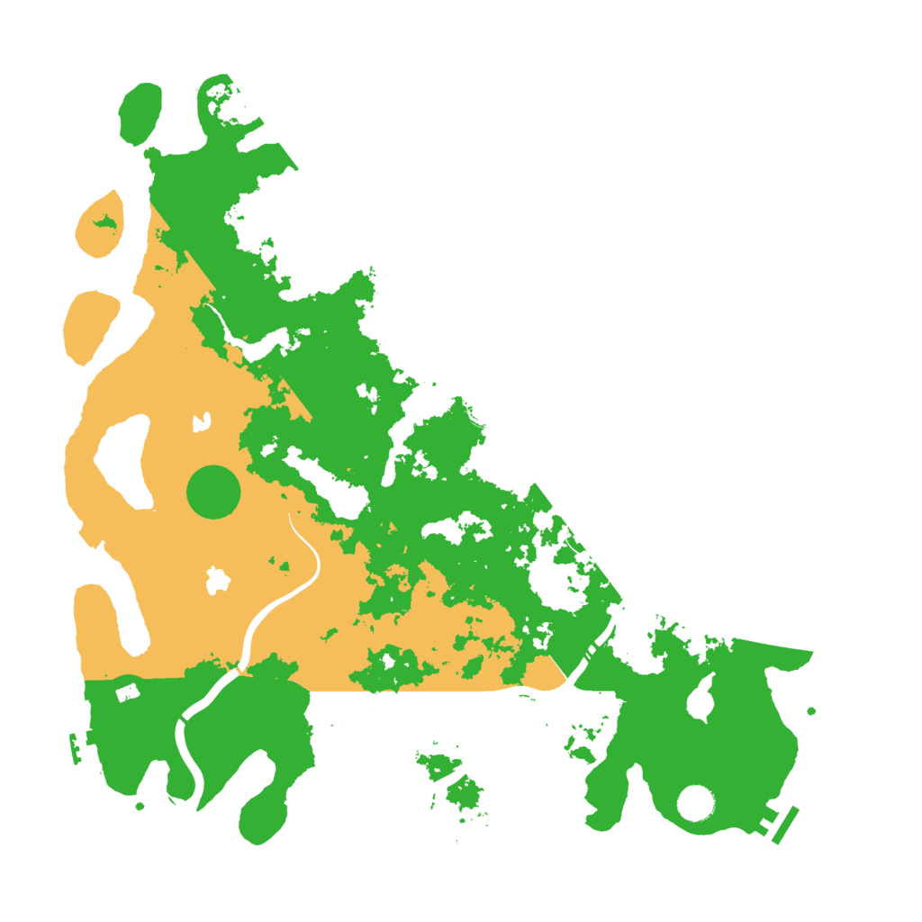 Biome Rust Map: Procedural Map, Size: 4500, Seed: 1285872164