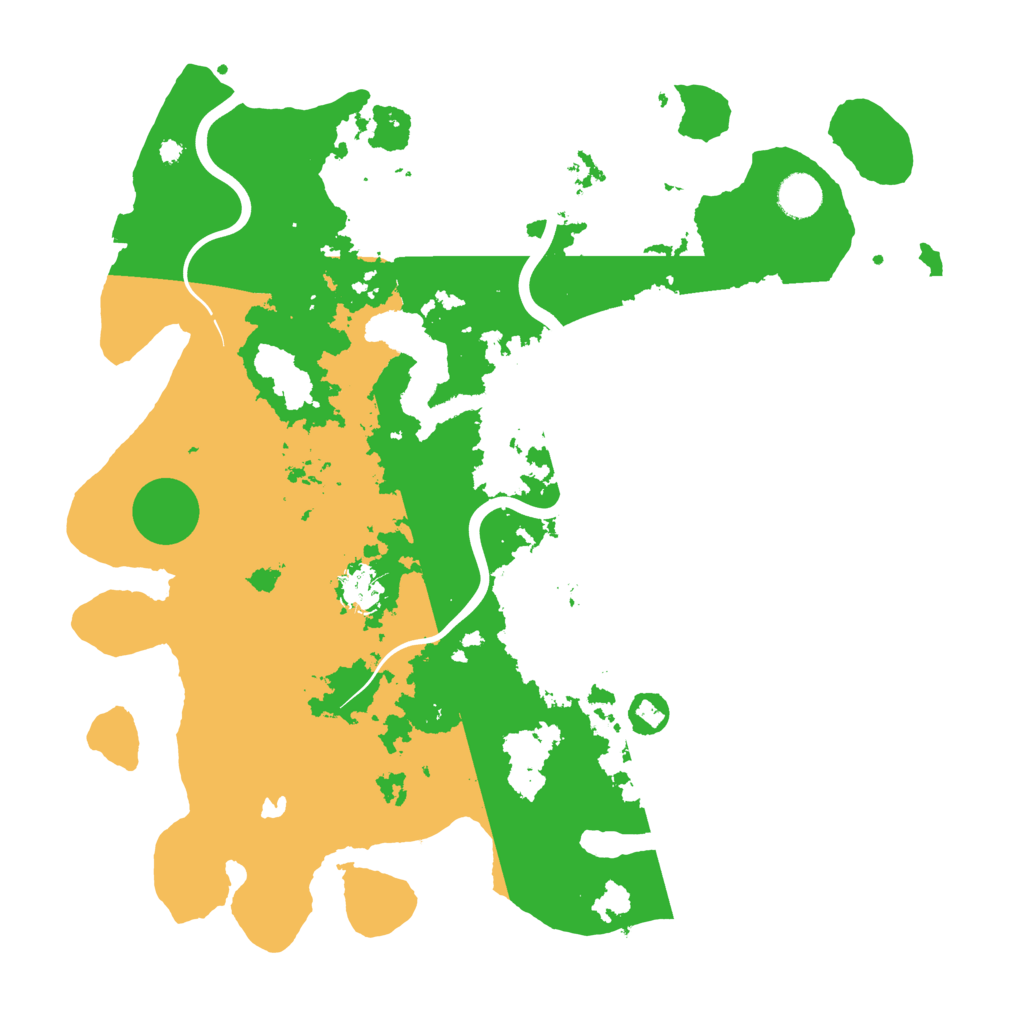 Biome Rust Map: Procedural Map, Size: 4050, Seed: 908819109
