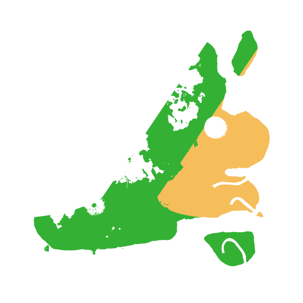 Biome Rust Map: Procedural Map, Size: 2500, Seed: 1587942174