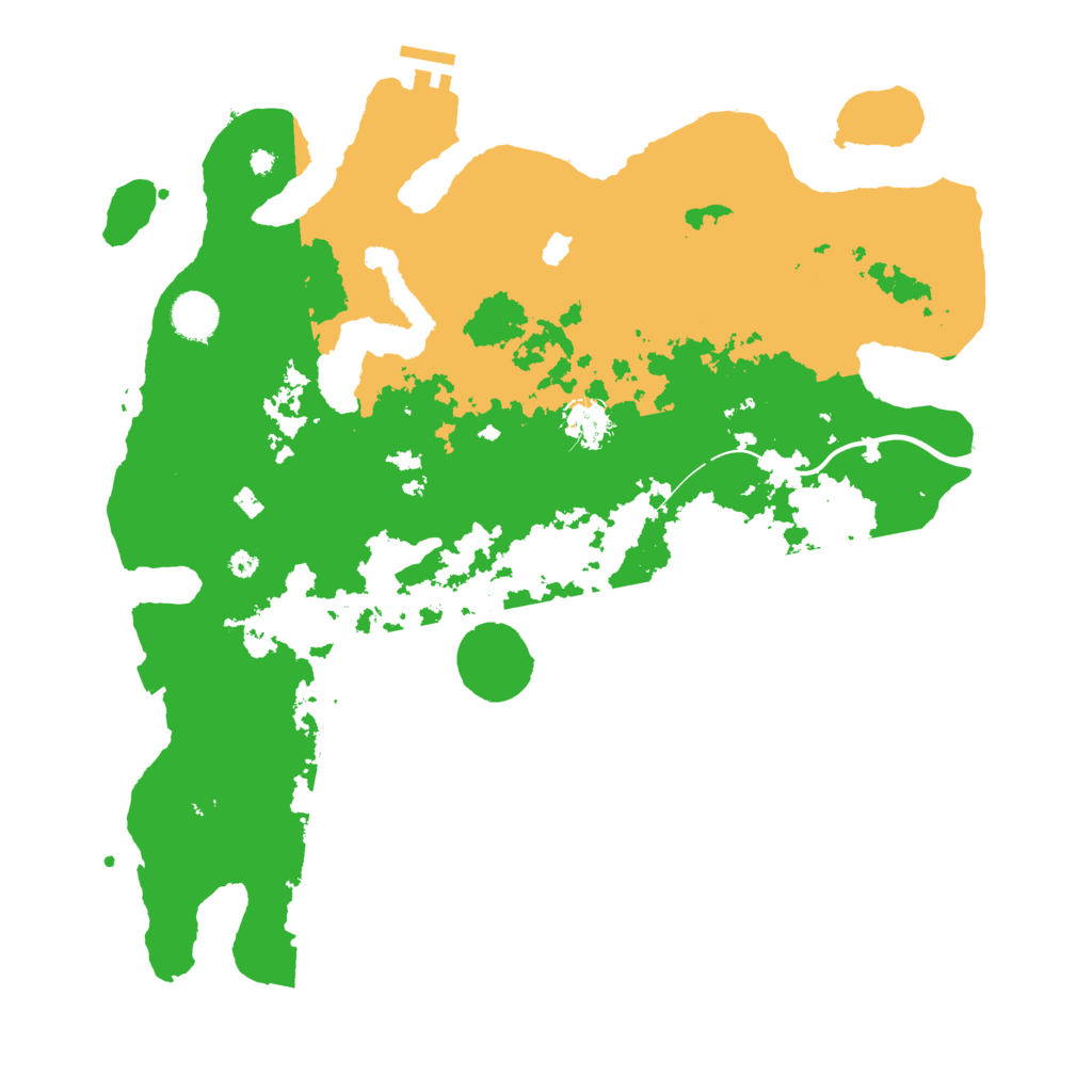 Biome Rust Map: Procedural Map, Size: 4000, Seed: 296279339
