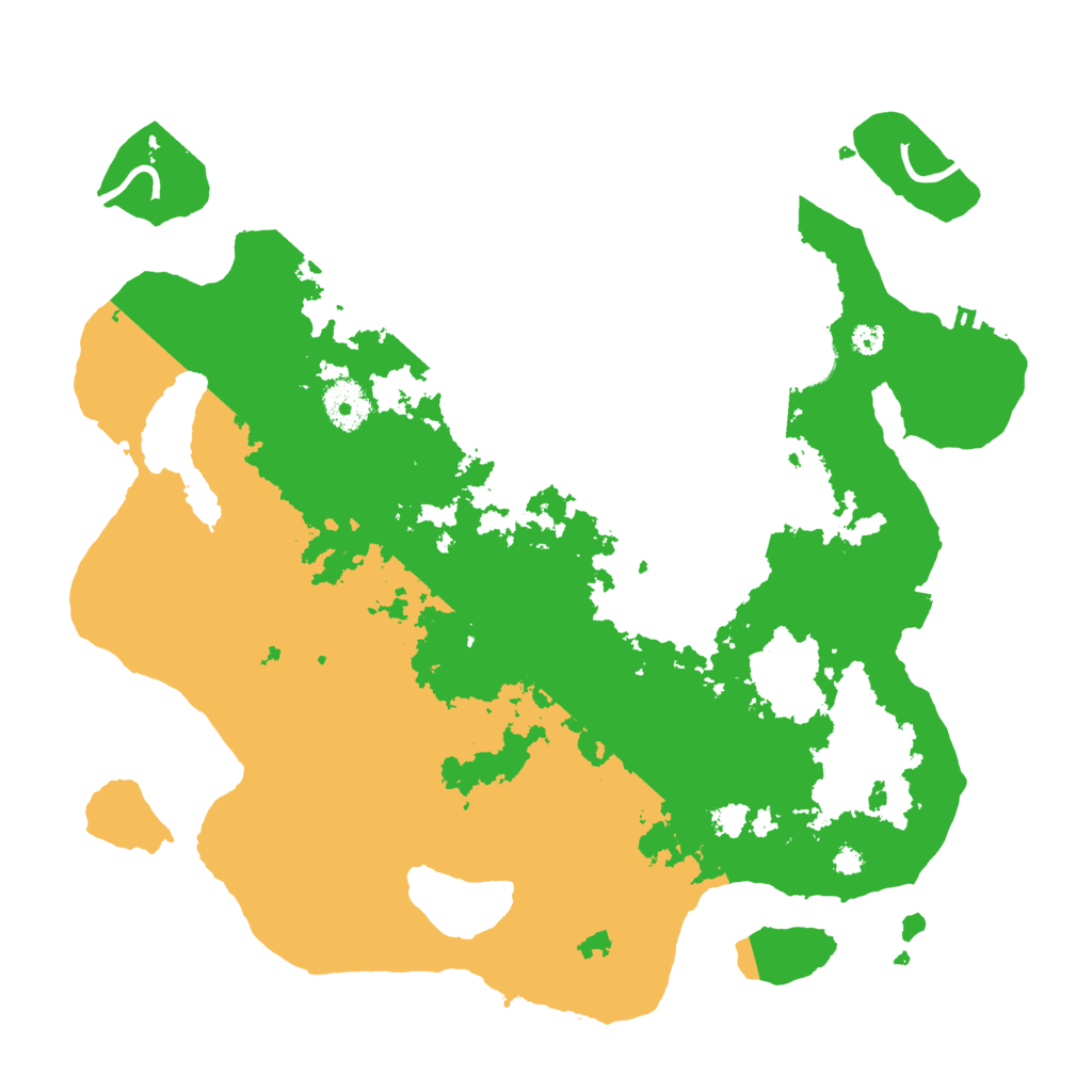 Biome Rust Map: Procedural Map, Size: 3500, Seed: 1290148659