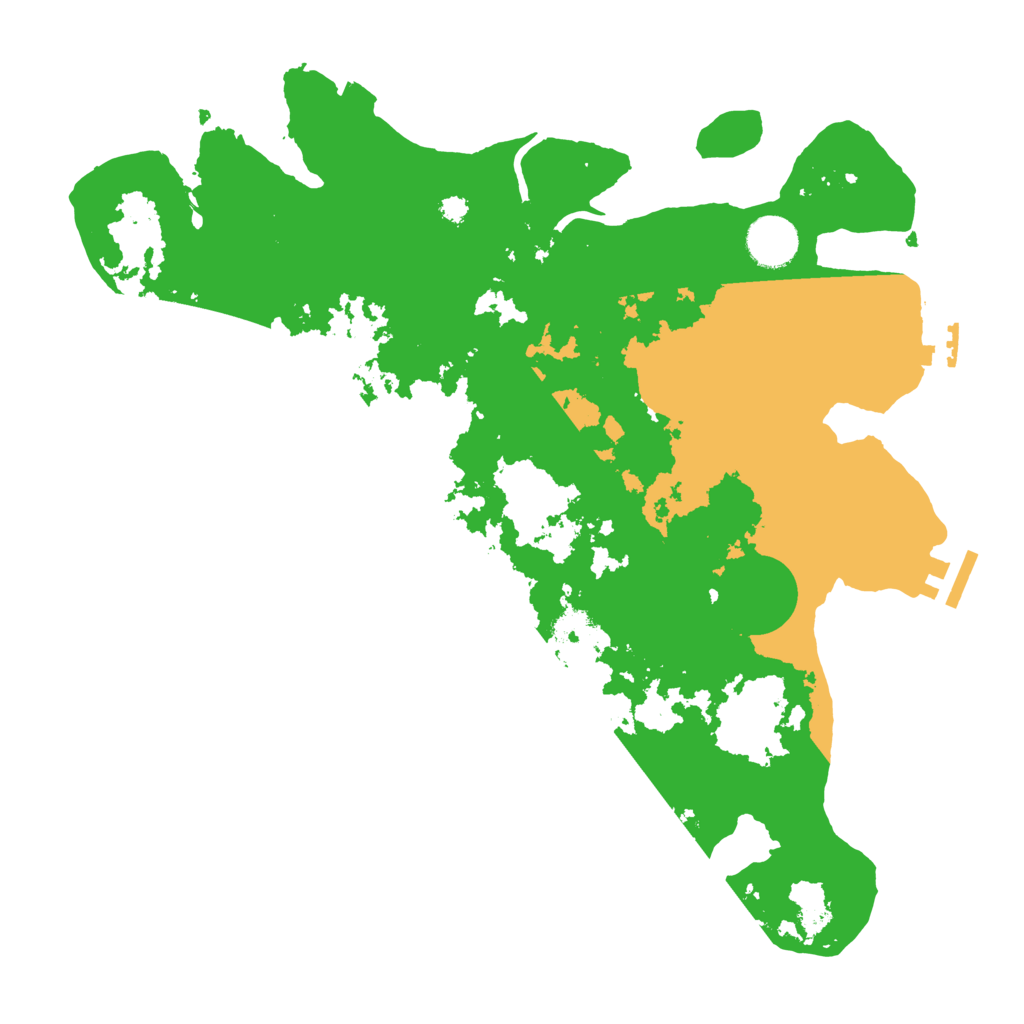 Biome Rust Map: Procedural Map, Size: 3500, Seed: 1592962262