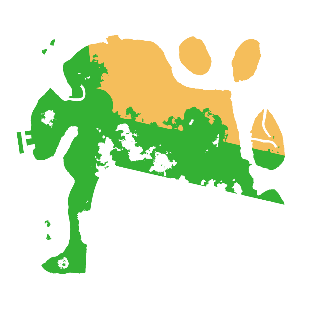 Biome Rust Map: Procedural Map, Size: 3000, Seed: 1388912129