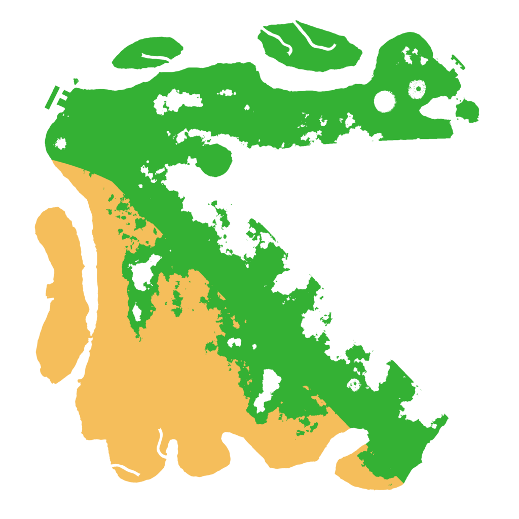 Biome Rust Map: Procedural Map, Size: 4250, Seed: 1152287873