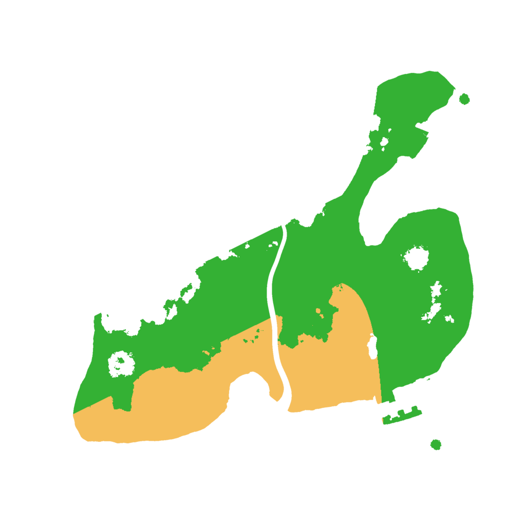 Biome Rust Map: Procedural Map, Size: 2000, Seed: 489913371