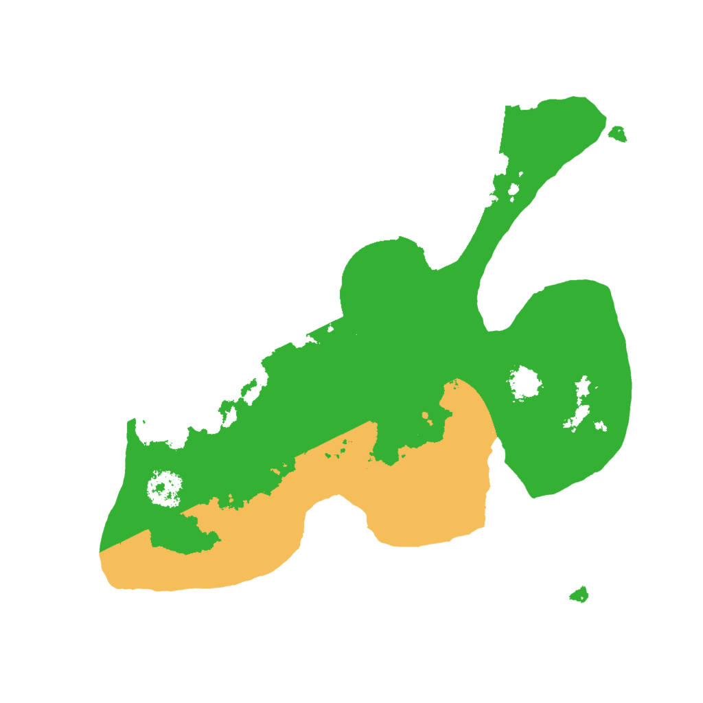 Biome Rust Map: Procedural Map, Size: 2000, Seed: 489913371