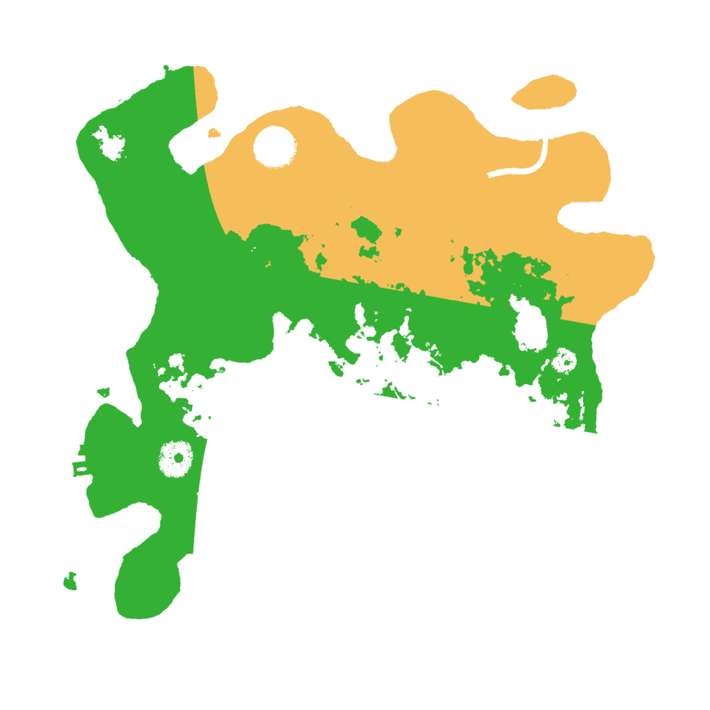 Biome Rust Map: Procedural Map, Size: 3000, Seed: 295055566