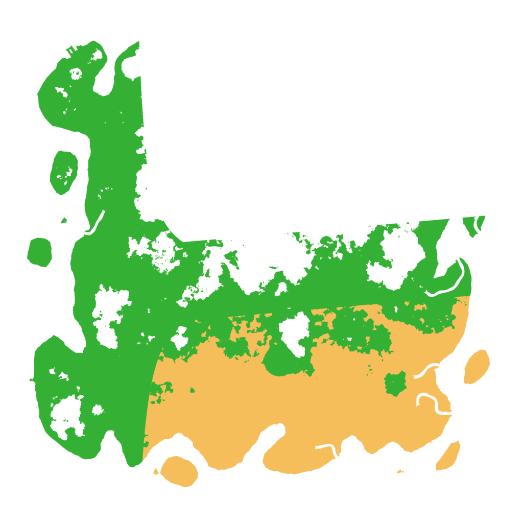 Biome Rust Map: Procedural Map, Size: 4500, Seed: 1494816148