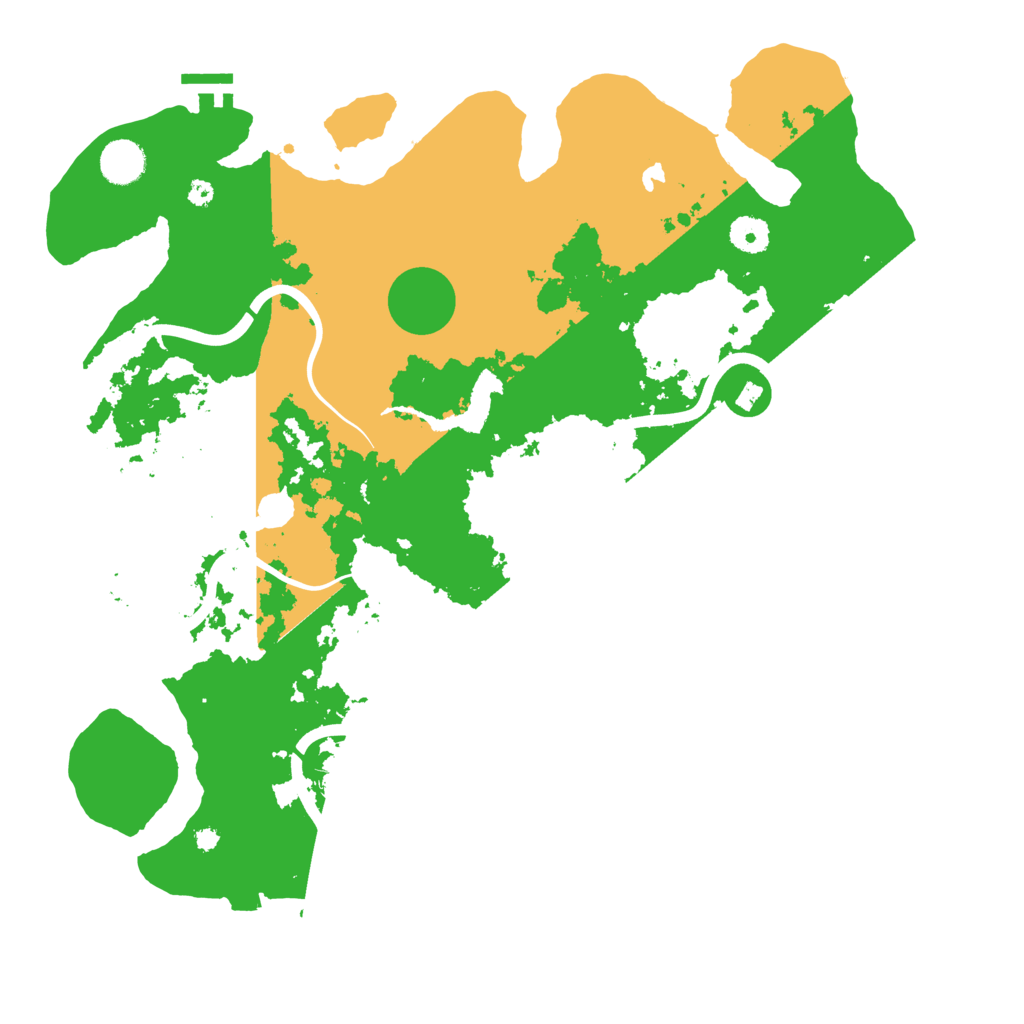 Biome Rust Map: Procedural Map, Size: 4000, Seed: 249310757