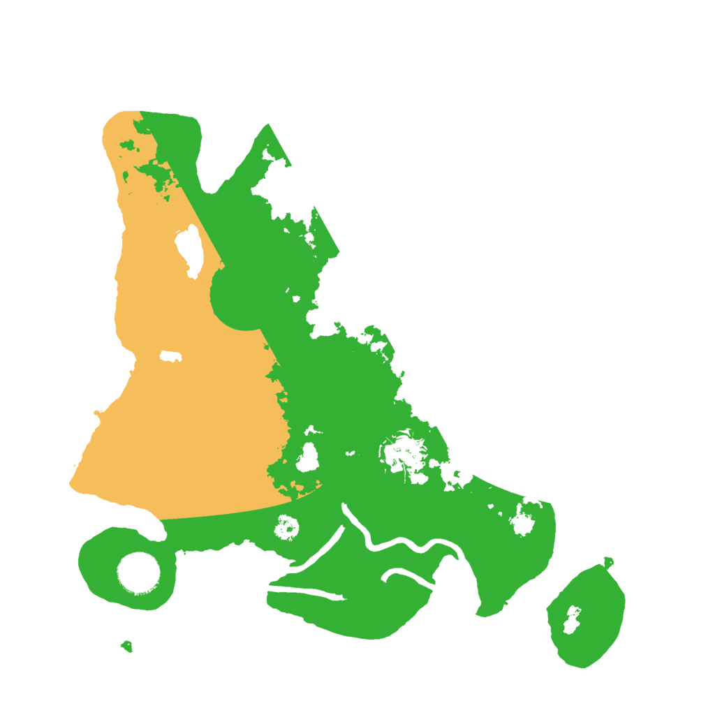 Biome Rust Map: Procedural Map, Size: 3000, Seed: 892959743
