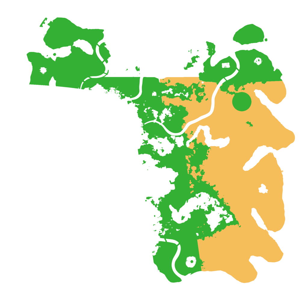 Biome Rust Map: Procedural Map, Size: 4250, Seed: 2399769