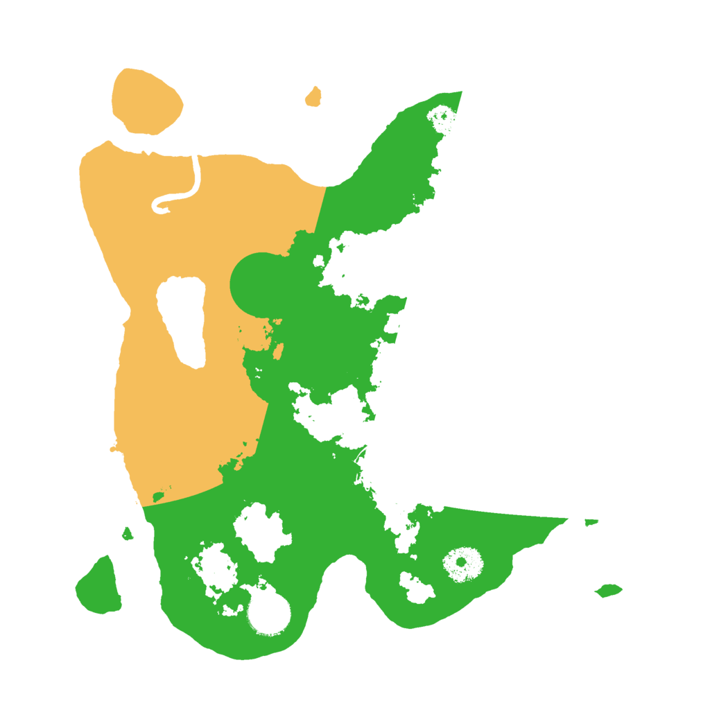Biome Rust Map: Procedural Map, Size: 2900, Seed: 12442523