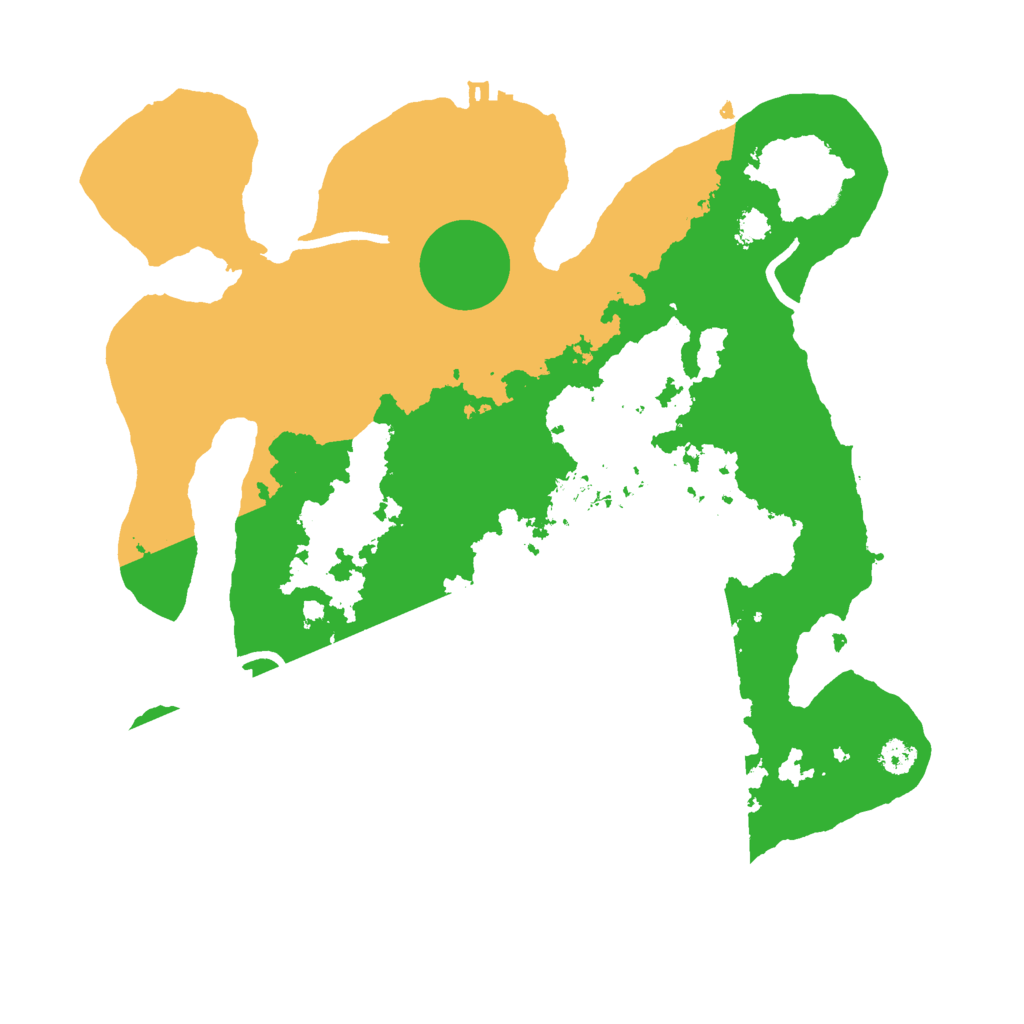 Biome Rust Map: Procedural Map, Size: 3000, Seed: 665954906