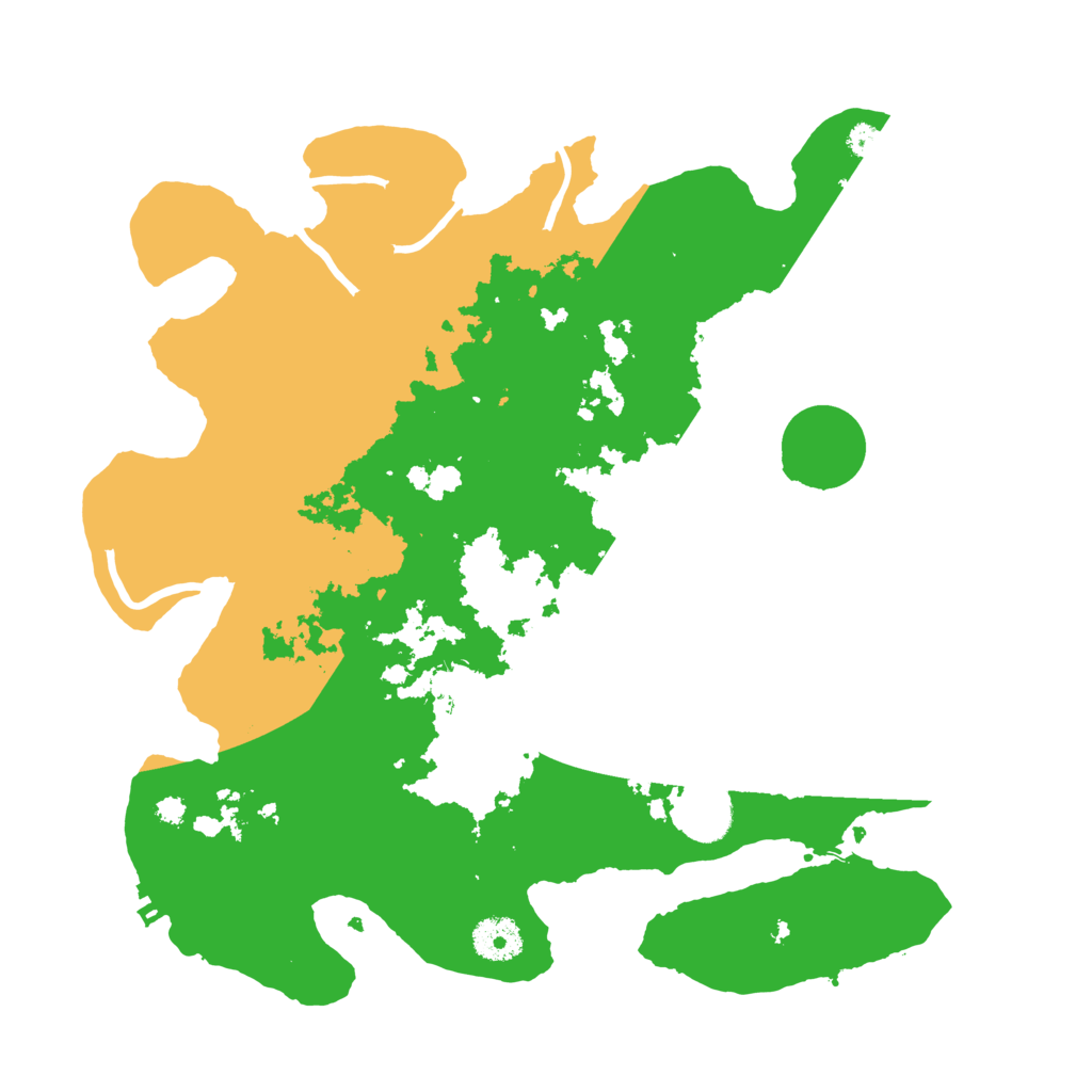 Biome Rust Map: Procedural Map, Size: 3500, Seed: 32431028