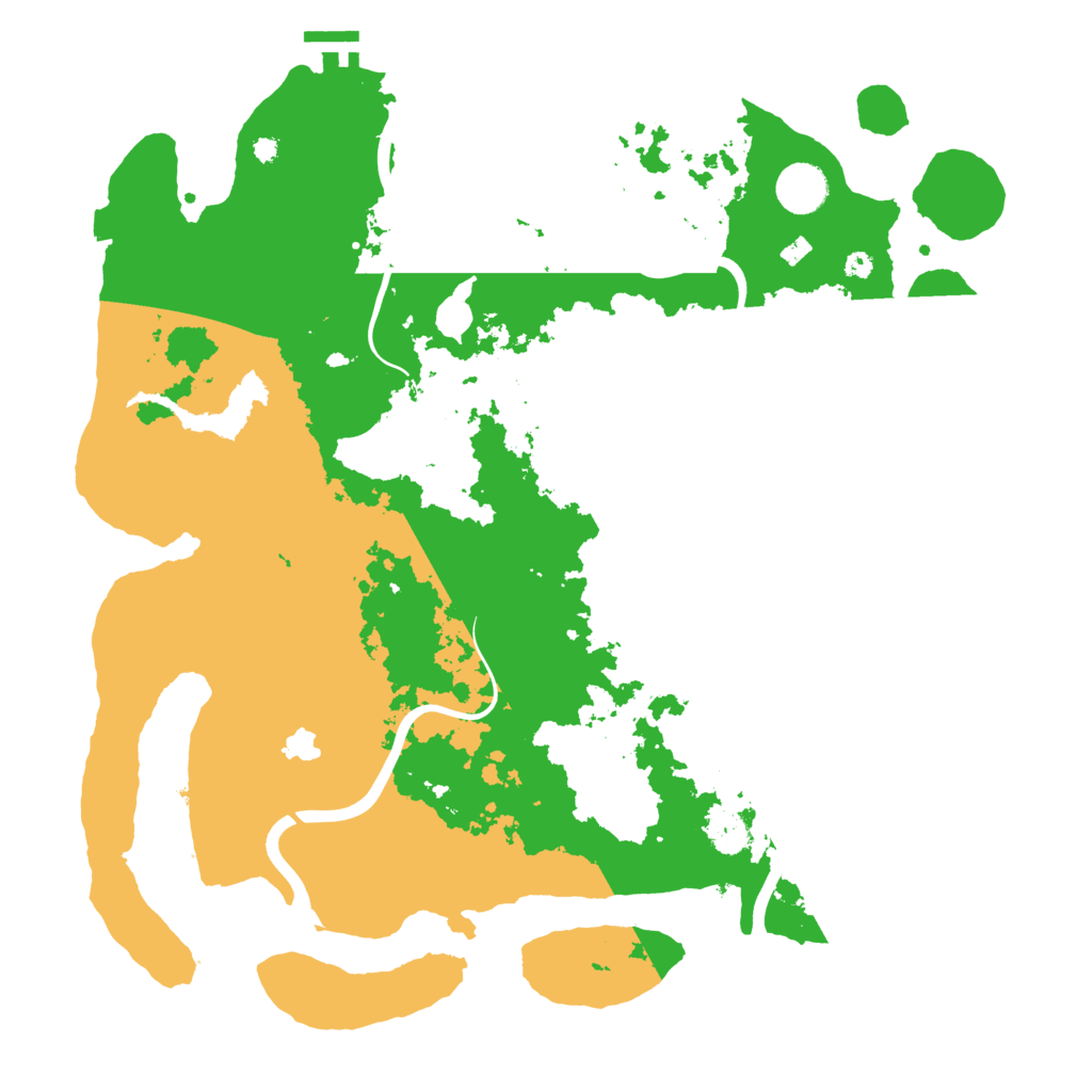 Biome Rust Map: Procedural Map, Size: 4000, Seed: 588678639