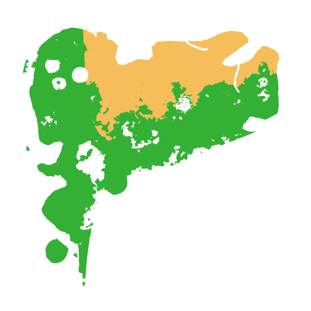Biome Rust Map: Procedural Map, Size: 3500, Seed: 1432