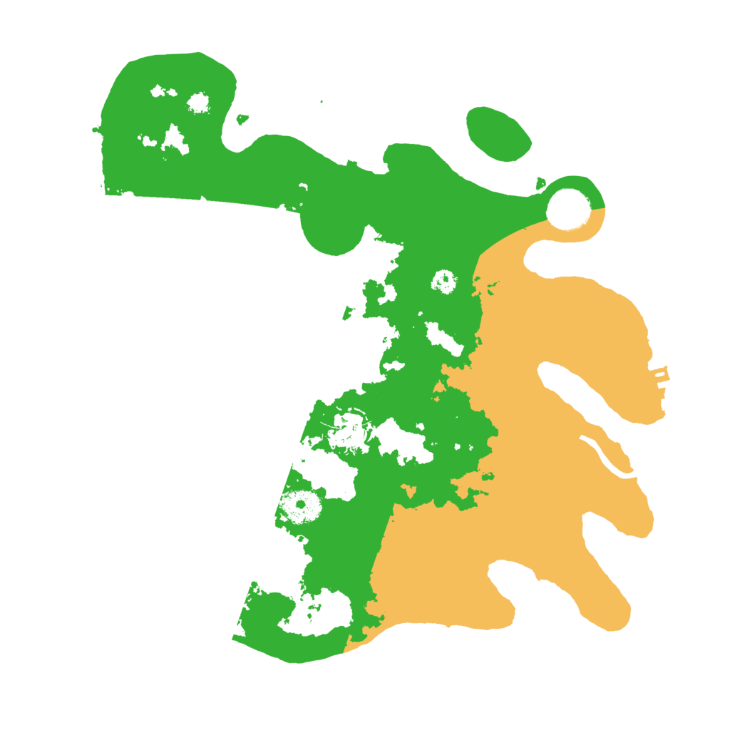 Biome Rust Map: Procedural Map, Size: 3100, Seed: 7852304