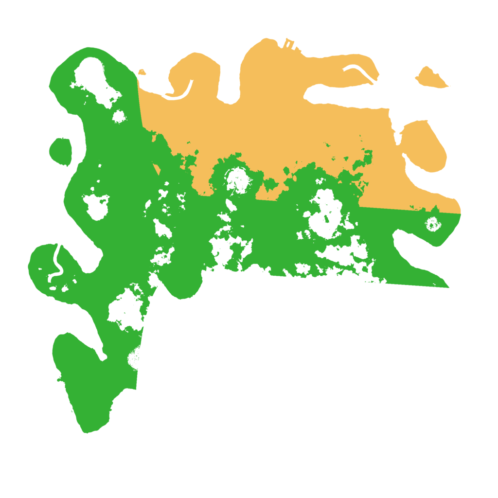 Biome Rust Map: Procedural Map, Size: 3500, Seed: 59413073