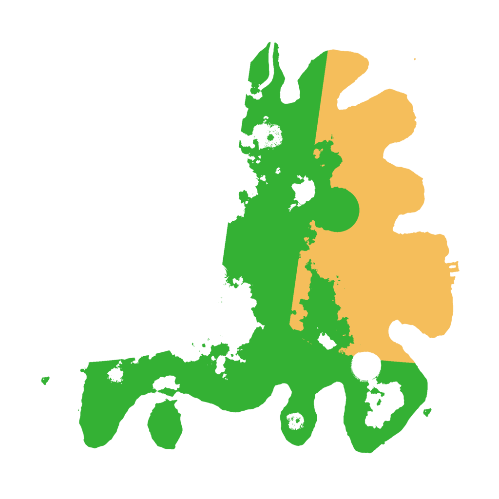 Biome Rust Map: Procedural Map, Size: 3000, Seed: 93175