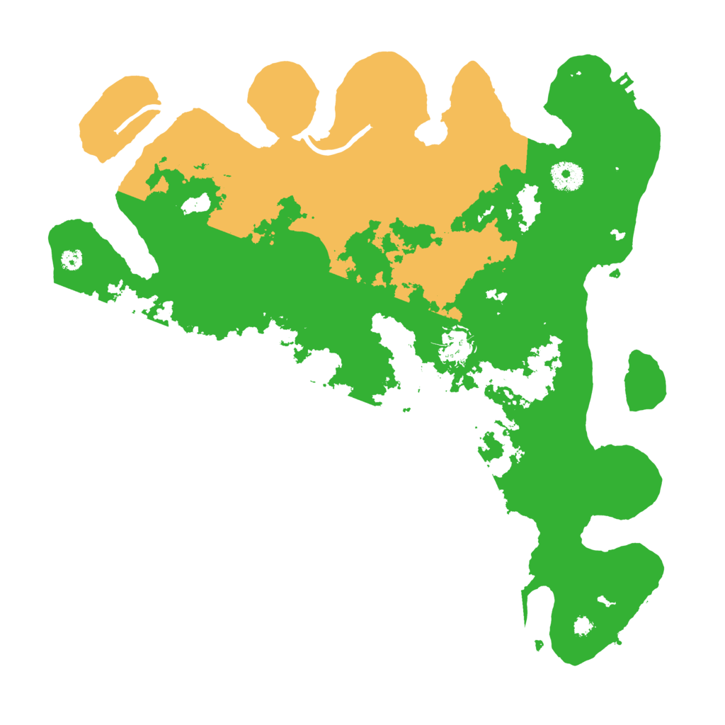 Biome Rust Map: Procedural Map, Size: 3500, Seed: 67075793