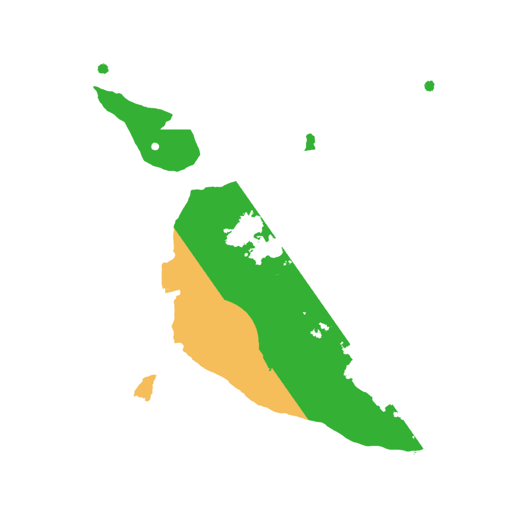 Biome Rust Map: Procedural Map, Size: 2000, Seed: 113648498