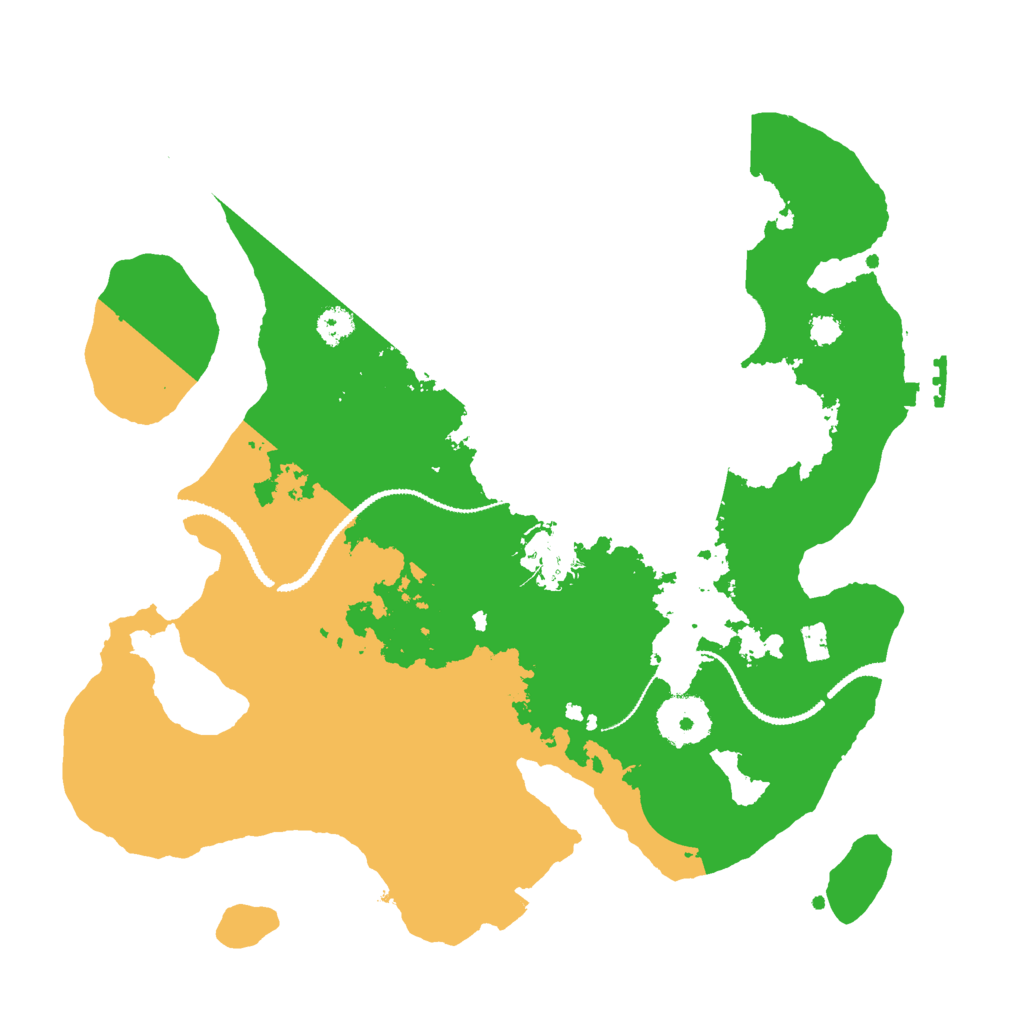 Biome Rust Map: Procedural Map, Size: 3000, Seed: 1978888428