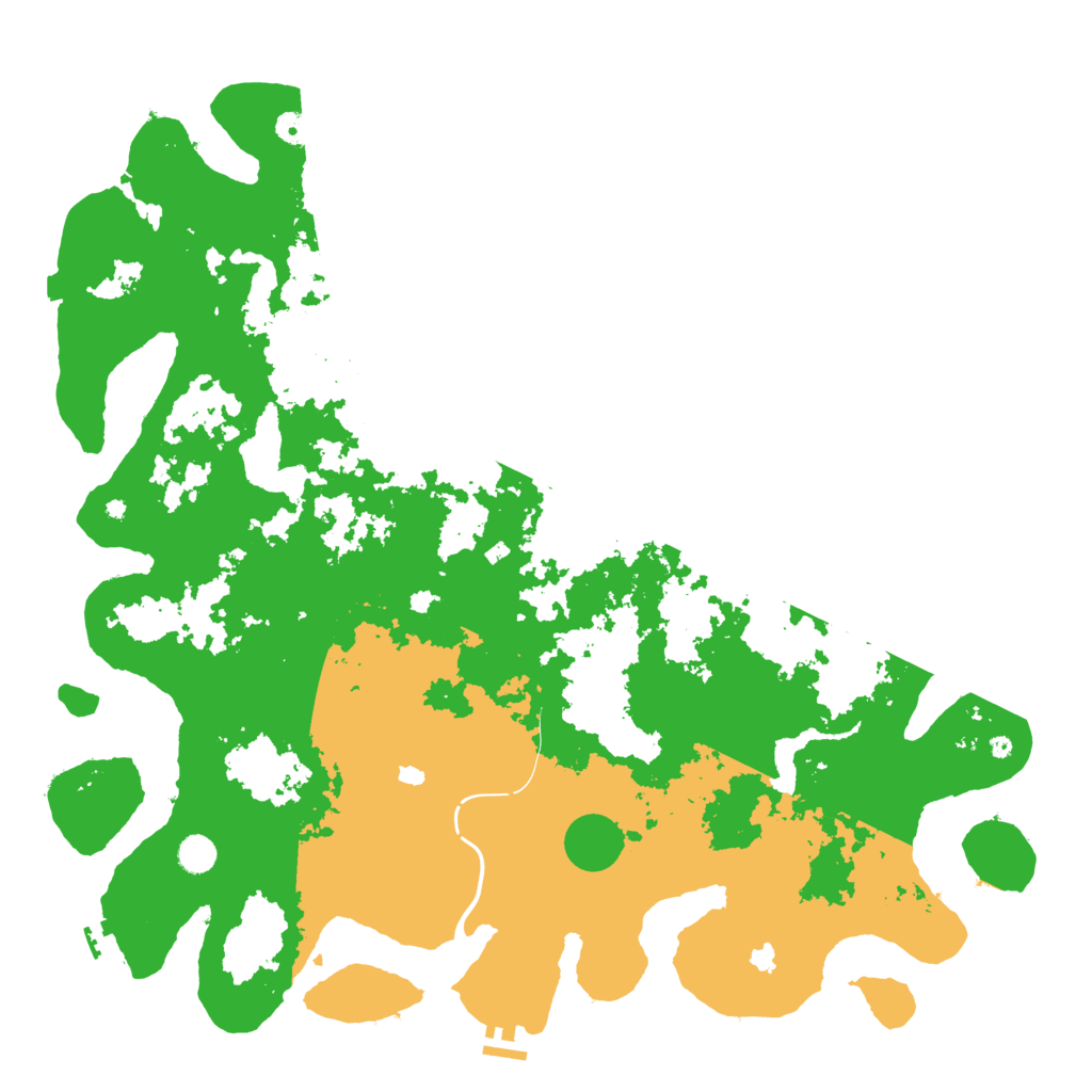 Biome Rust Map: Procedural Map, Size: 5000, Seed: 8929342