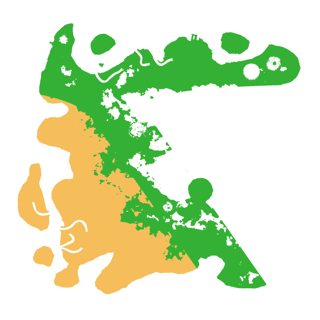 Biome Rust Map: Procedural Map, Size: 3500, Seed: 49184024