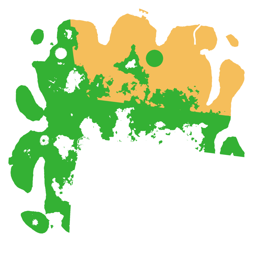 Biome Rust Map: Procedural Map, Size: 4000, Seed: 1433949780