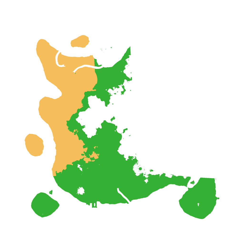 Biome Rust Map: Procedural Map, Size: 3000, Seed: 2449567