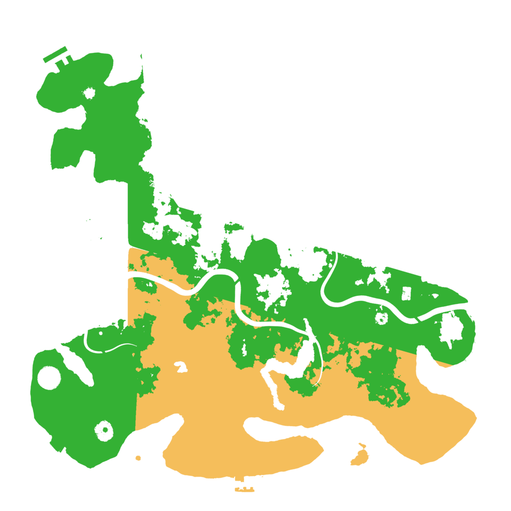 Biome Rust Map: Procedural Map, Size: 4000, Seed: 3820471