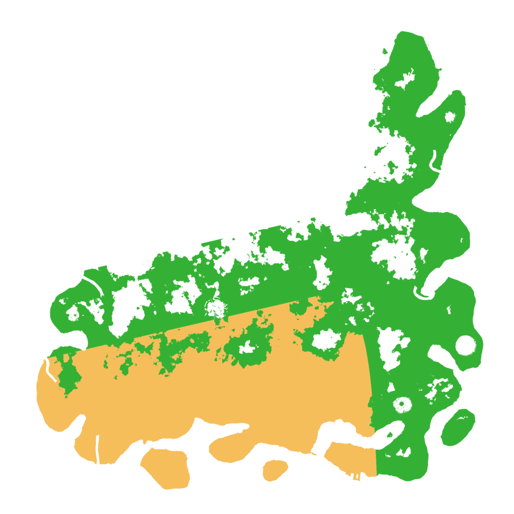 Biome Rust Map: Procedural Map, Size: 4500, Seed: 6485975