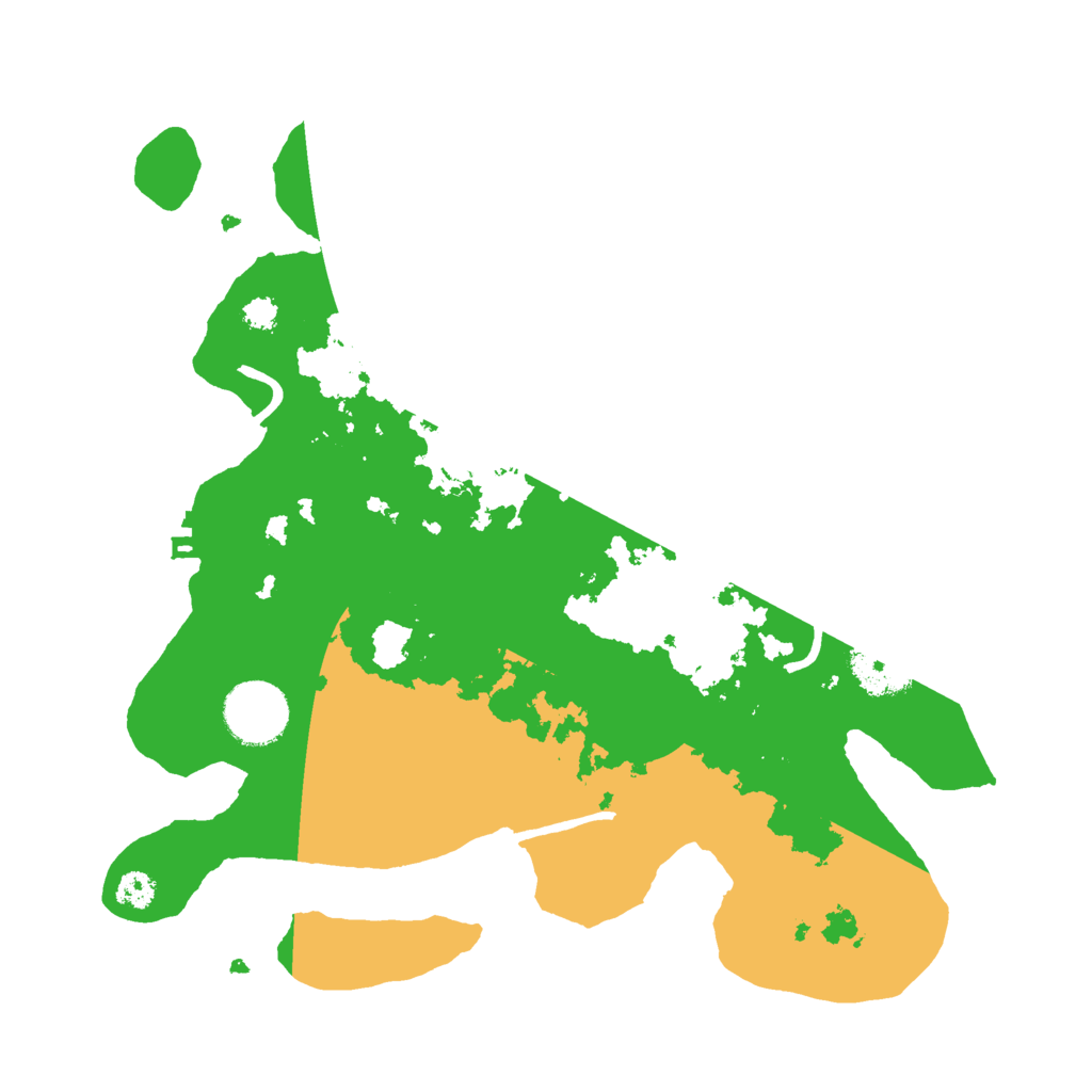 Biome Rust Map: Procedural Map, Size: 3000, Seed: 48461