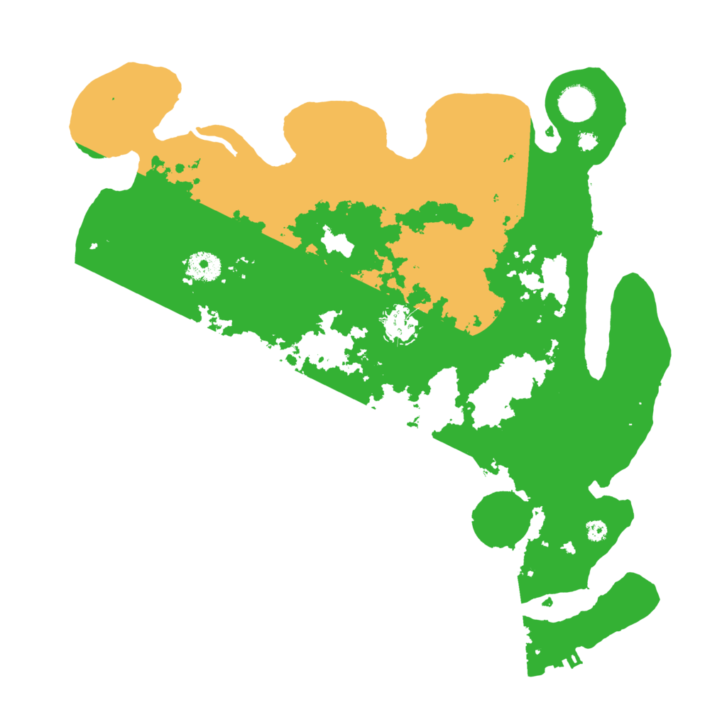 Biome Rust Map: Procedural Map, Size: 3500, Seed: 46300260