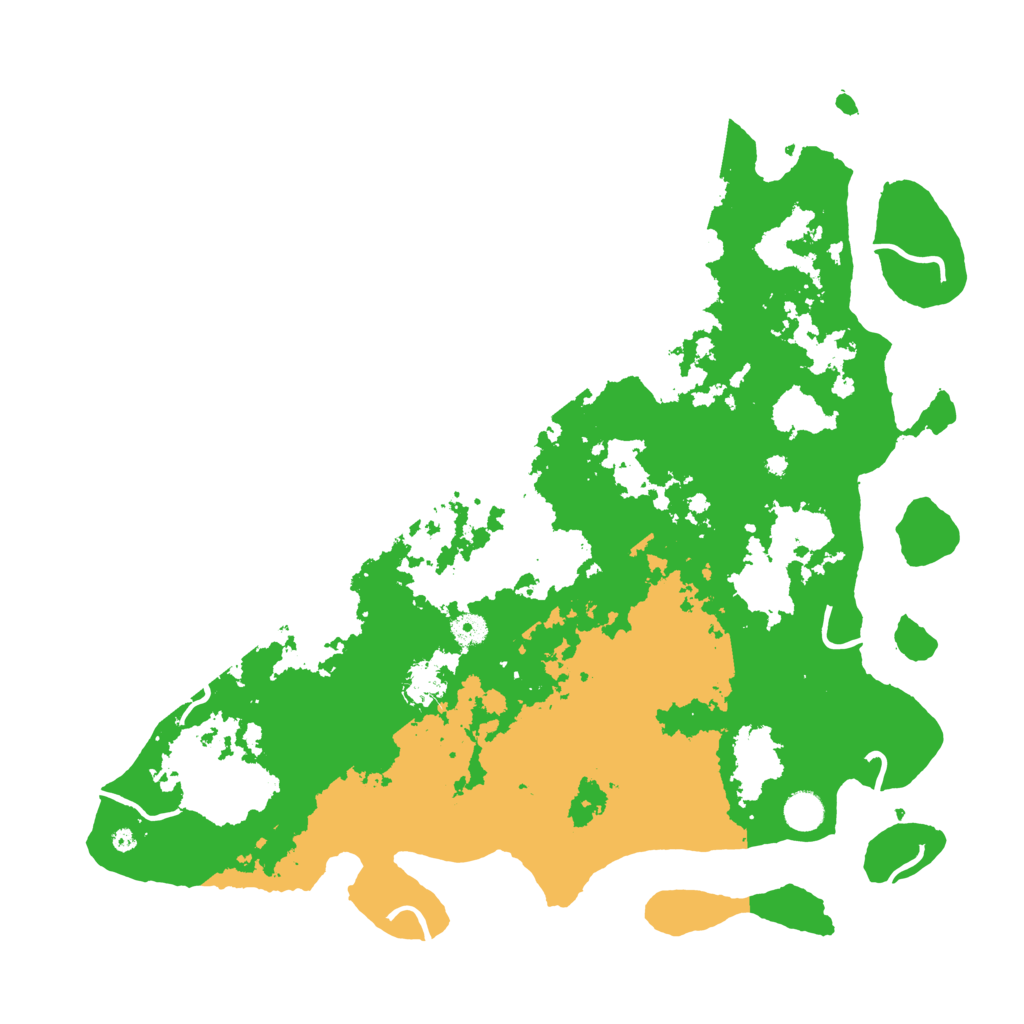 Biome Rust Map: Procedural Map, Size: 4500, Seed: 177798