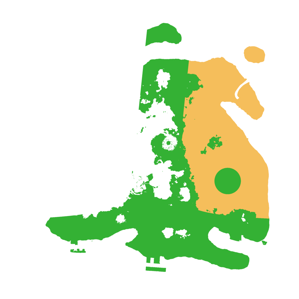Biome Rust Map: Procedural Map, Size: 3000, Seed: 114826734