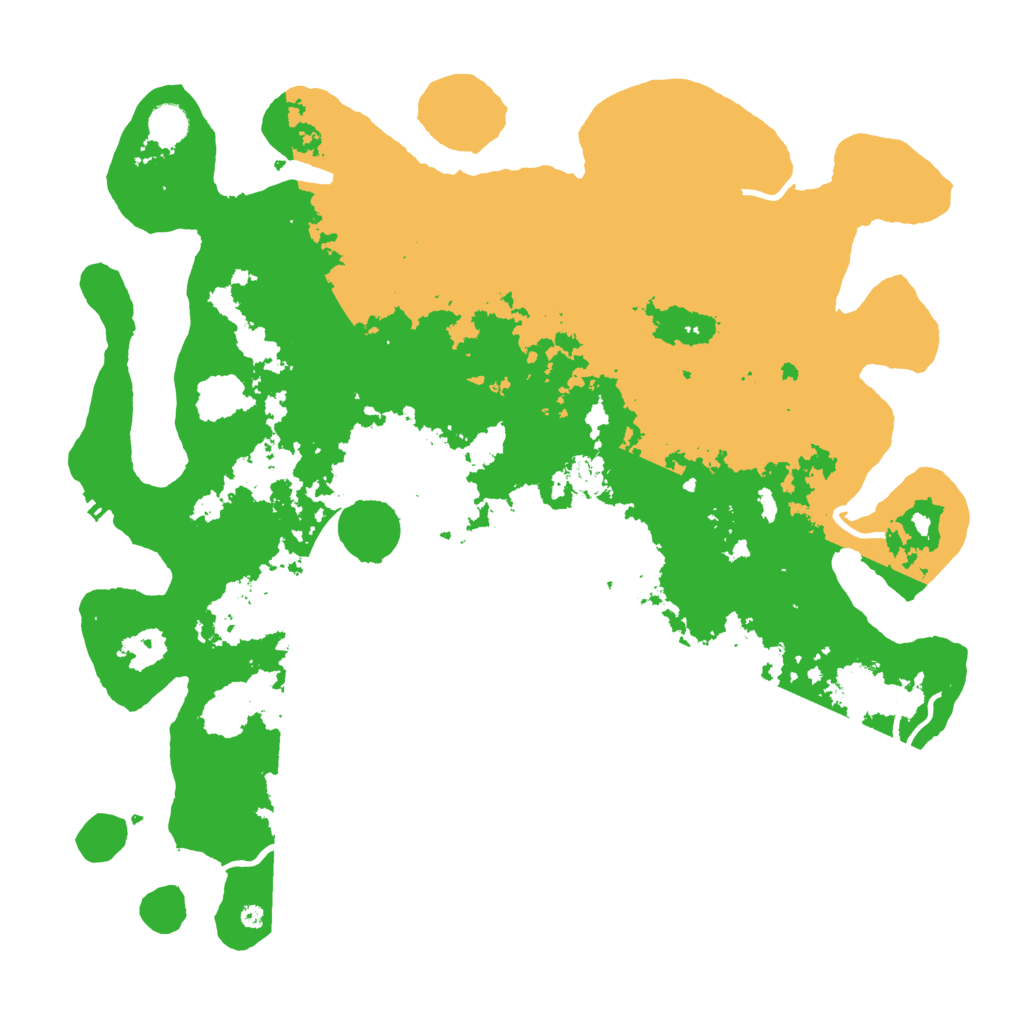 Biome Rust Map: Procedural Map, Size: 4500, Seed: 340190653