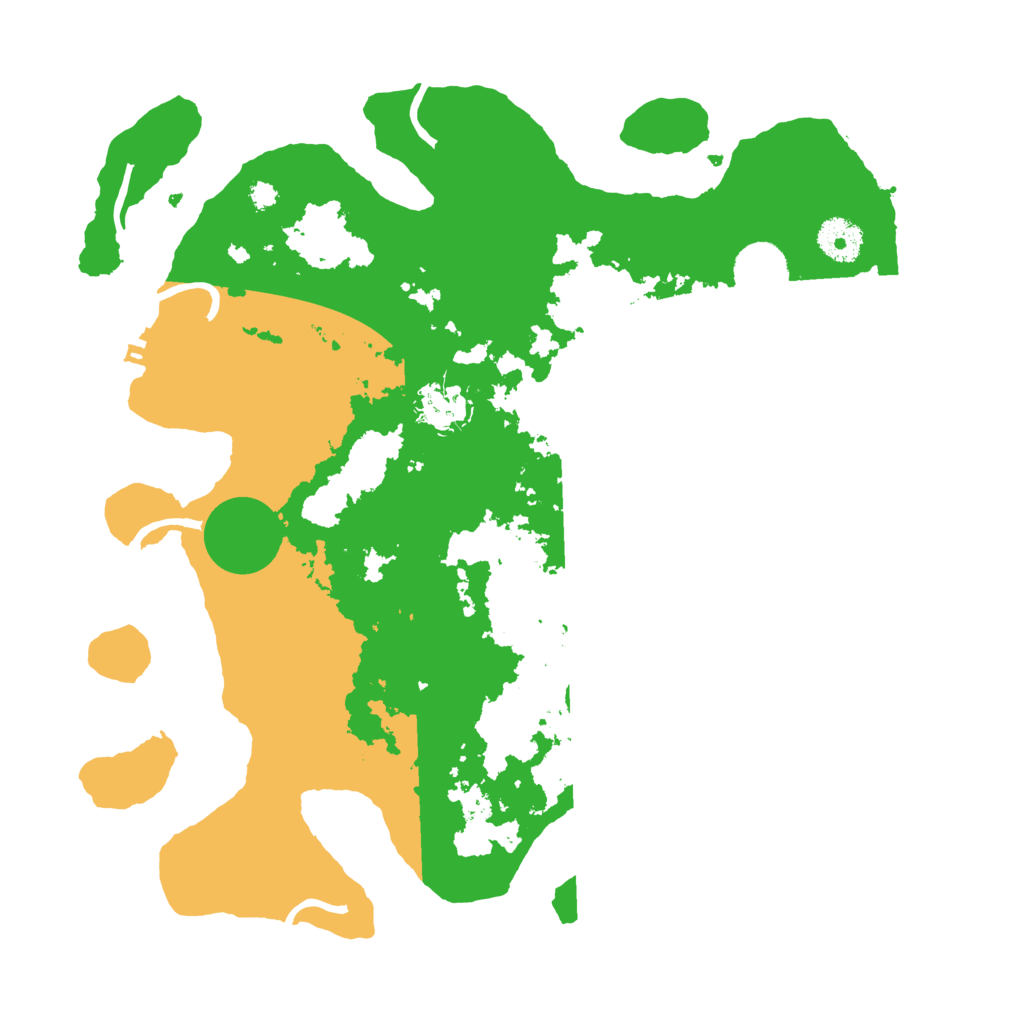Biome Rust Map: Procedural Map, Size: 3500, Seed: 62865022