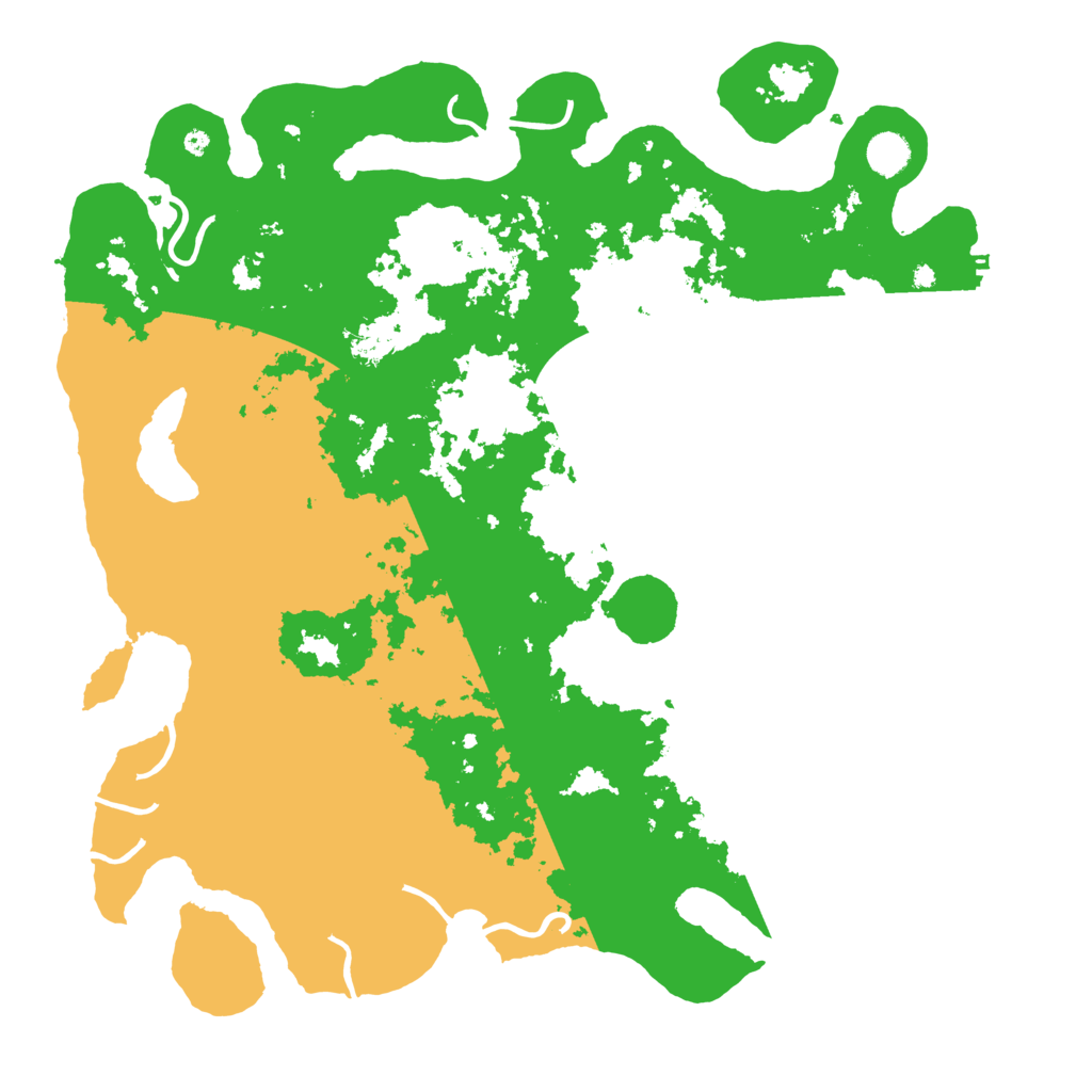 Biome Rust Map: Procedural Map, Size: 4500, Seed: 660132328