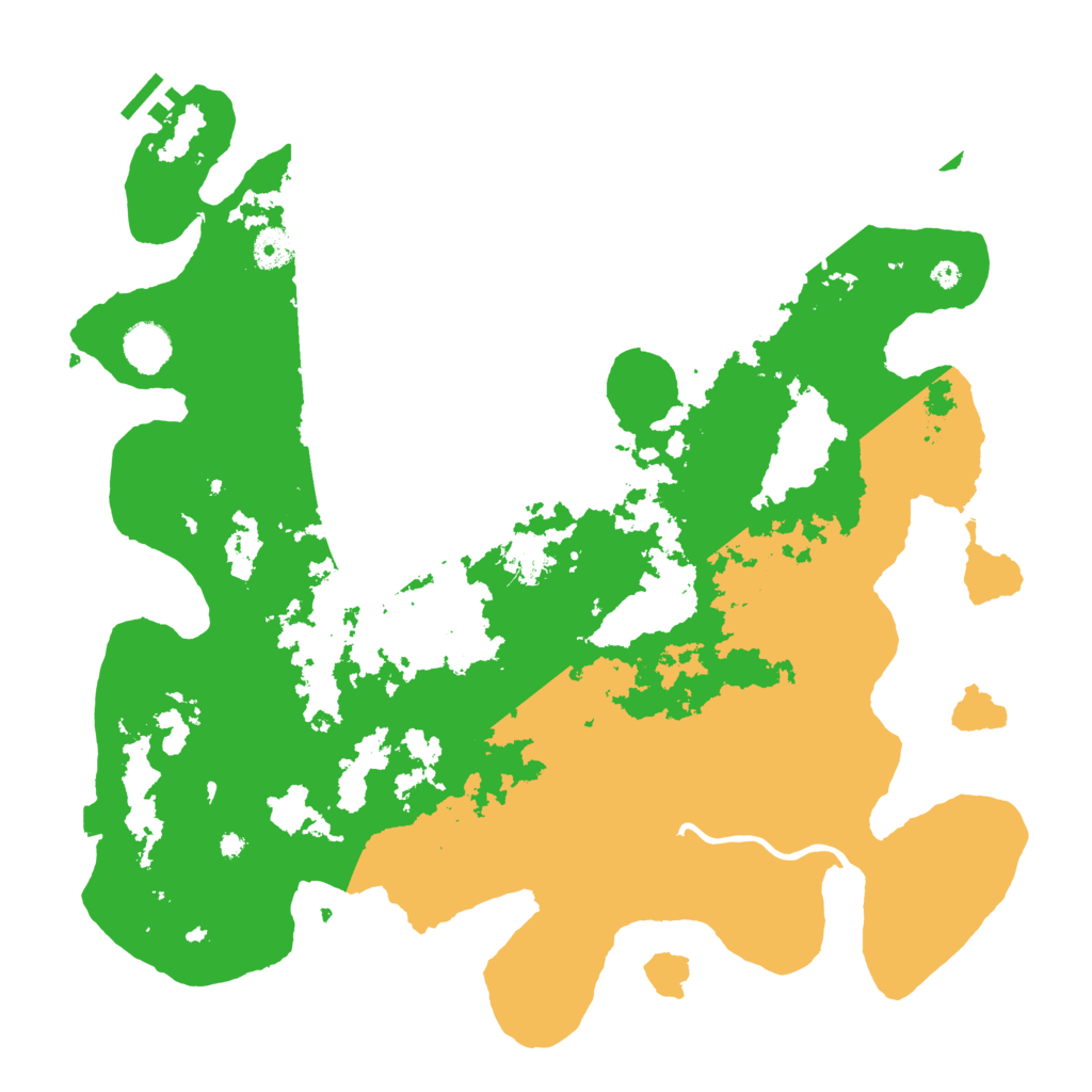 Biome Rust Map: Procedural Map, Size: 4096, Seed: 1815780437
